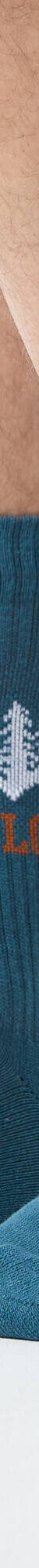 Chaussettes maille côtelée jacquard - lot de 3 paires  (marine + bleu + orange) Chaussettes maille côtelée jacquard - lot de 3 paires  (marine + bleu + orange)